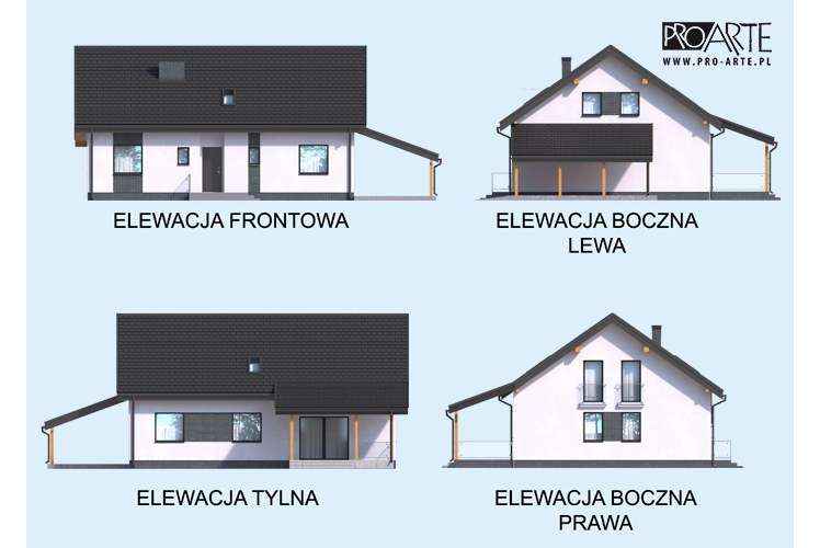 NICEA szkielet drewniany ogrzewanie pompa ciepła