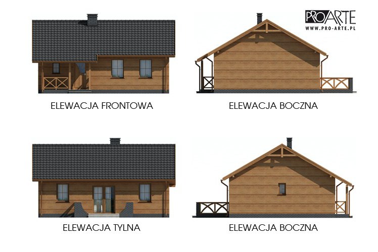 LA PALMA 2 C EKO dom mieszkalny, całoroczny z pompą ciepła i podłogówką